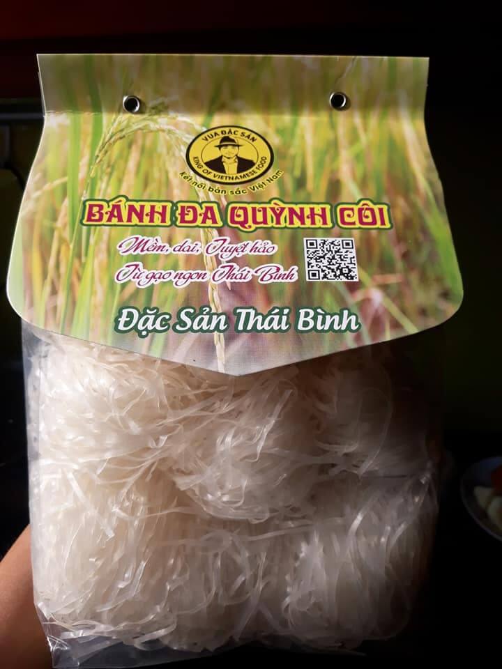 Banh đa Quỳnh Côi